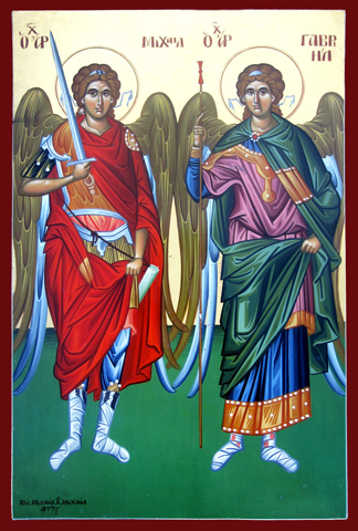 Sfintii Arhangheli Mihail si Gavriil - model 5