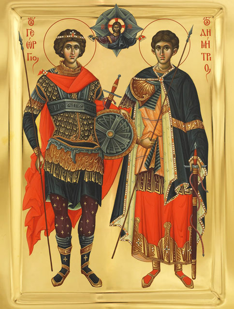 Sfantul Gheorghe si Sfantul Dimitrie