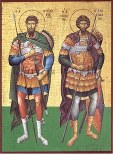 Sfintii Teodor Tiron si Teodor Stratilat