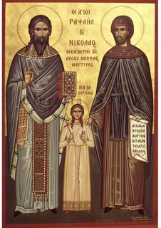 Sfintii Rafail, Nicolae si Irina