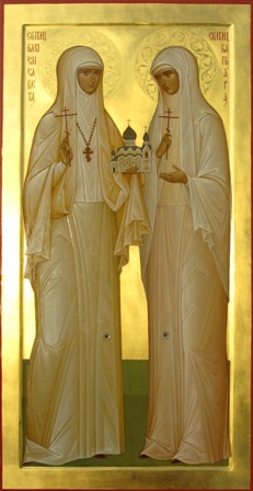 Sfanta Elisabeta si ucenica sa Varvara
